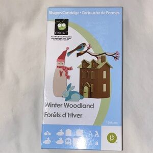 Cricut Winter Woodland cartridge preowned 2009